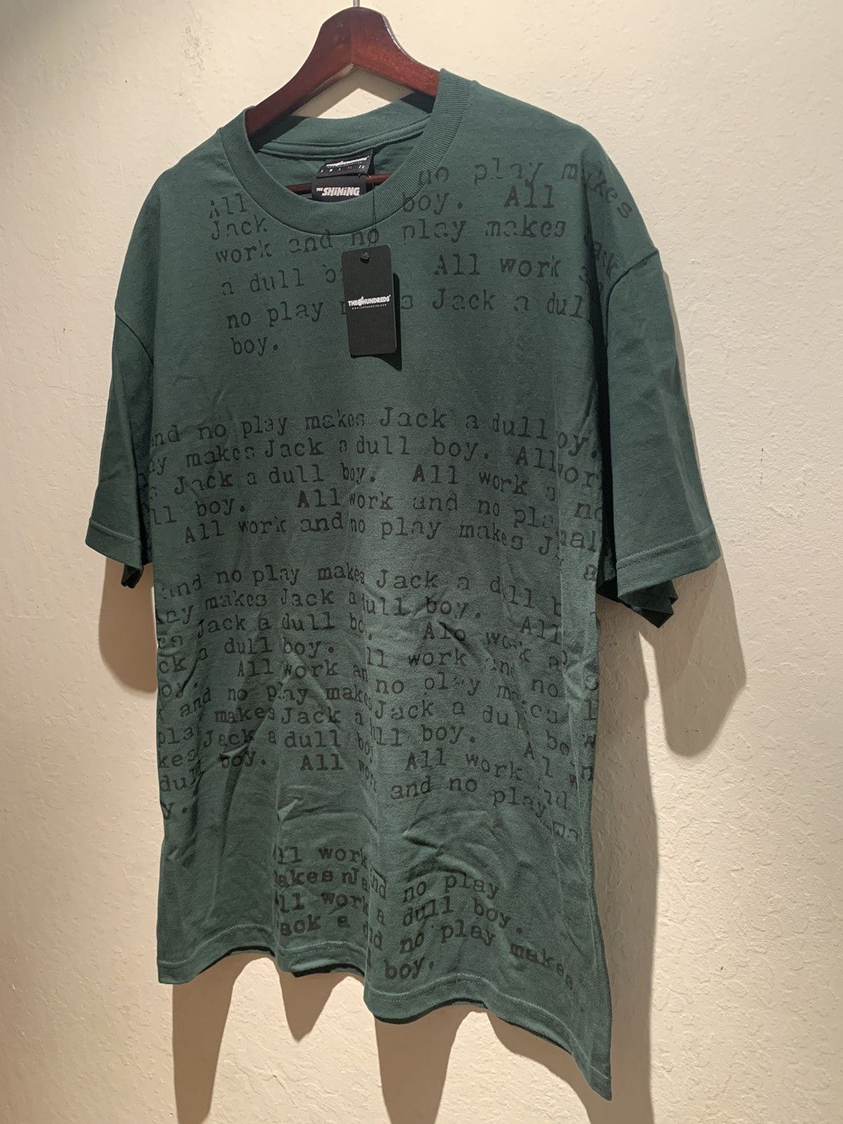 The Hundreds Rare New The Hundreds X The Shining Dull Boy Shirt Xl