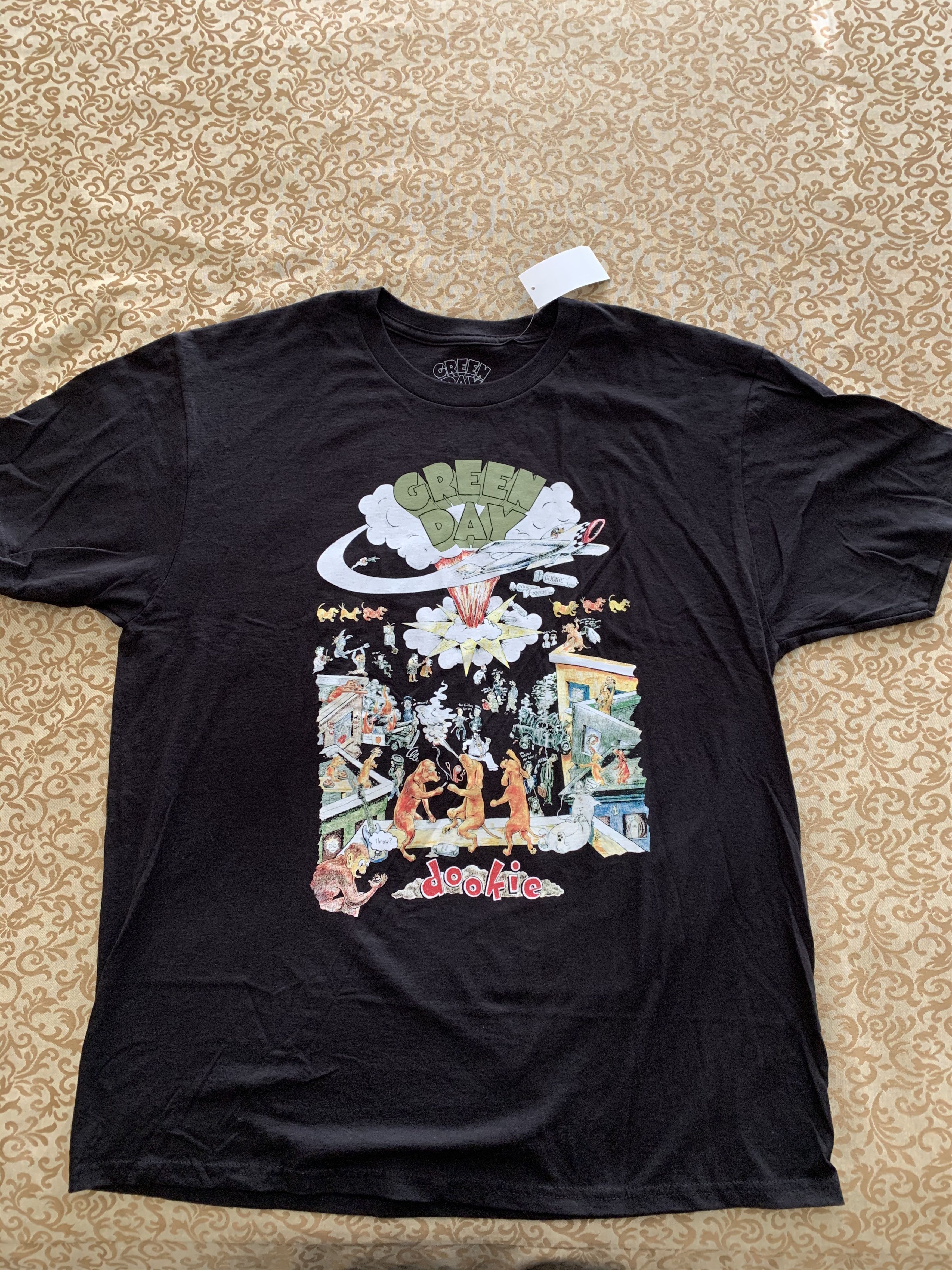 Vintage Deadstock Green Day Dookie Tee Hoodie, Sweatshirt | FlexRushtees.com