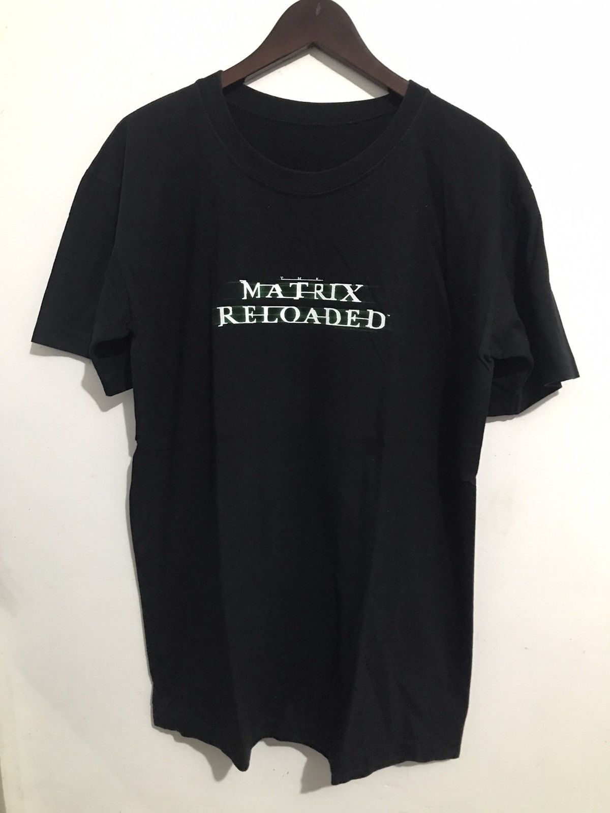 Vintage Matrix Reloaded Movie Tshirt