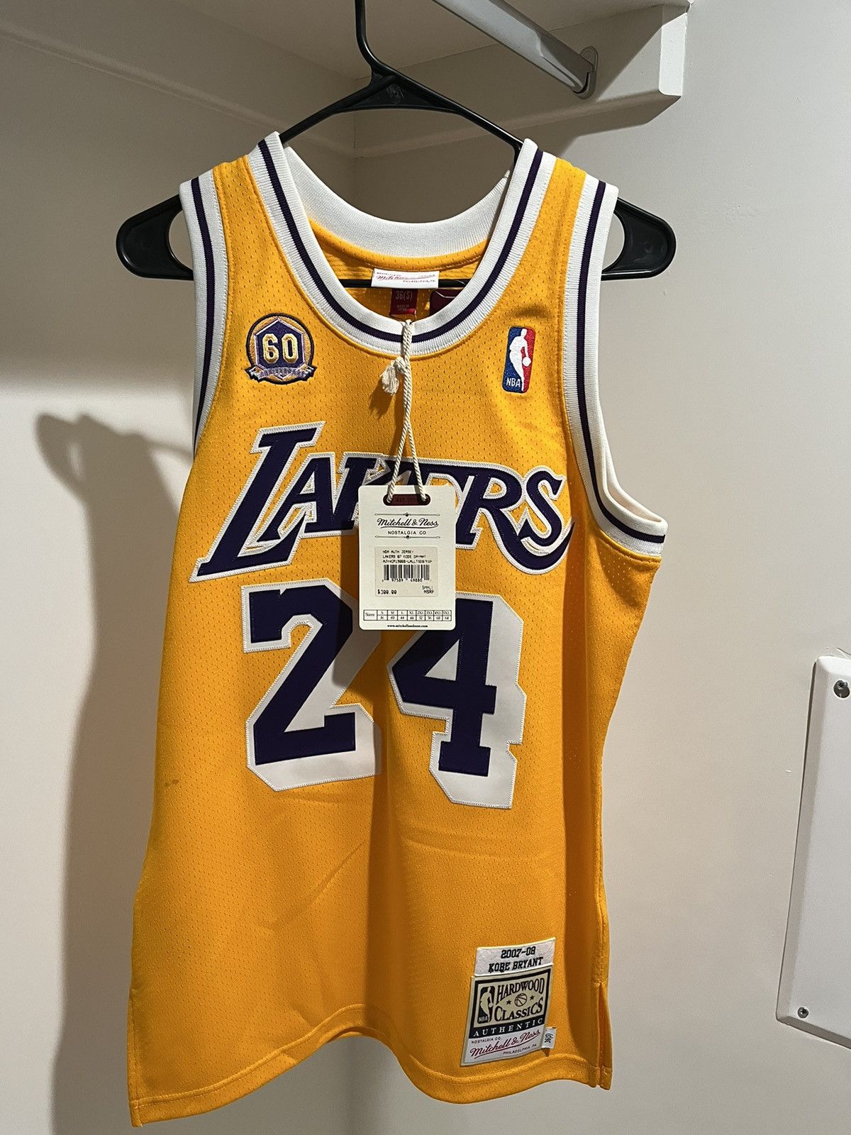 Nba Mitchell Ness Kobe Bryant 60th Anniversary Jersey