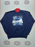 Vintage Sweatshirt Endless Designs Winter Snow Graphic Xxl T-Shirts, Hoodie | FlexRushtees.com