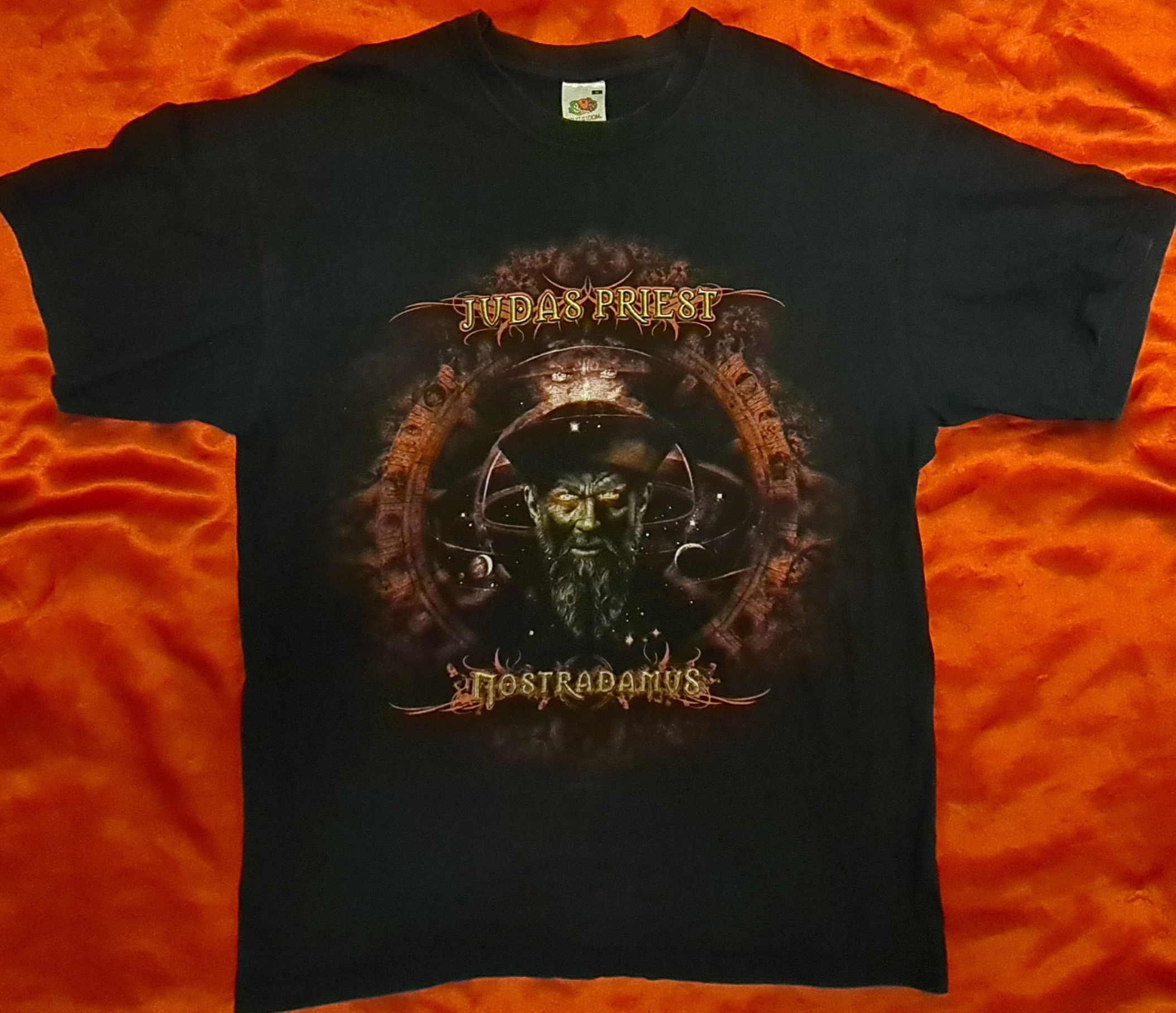 Fruit Of The Loom Judas Priest Nostradamus Tour 2009 Shirt Hoodie, Sweatshirt | FlexRushtees.com