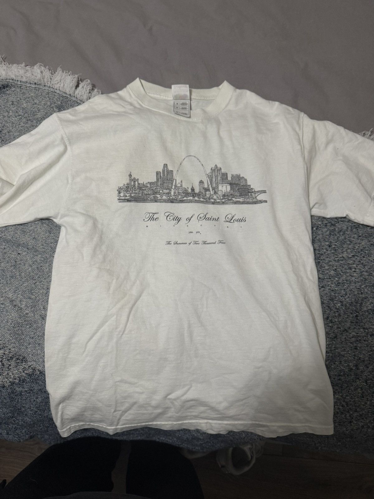 Vintage Fruit Of The Loom Saint Louis T Shirt