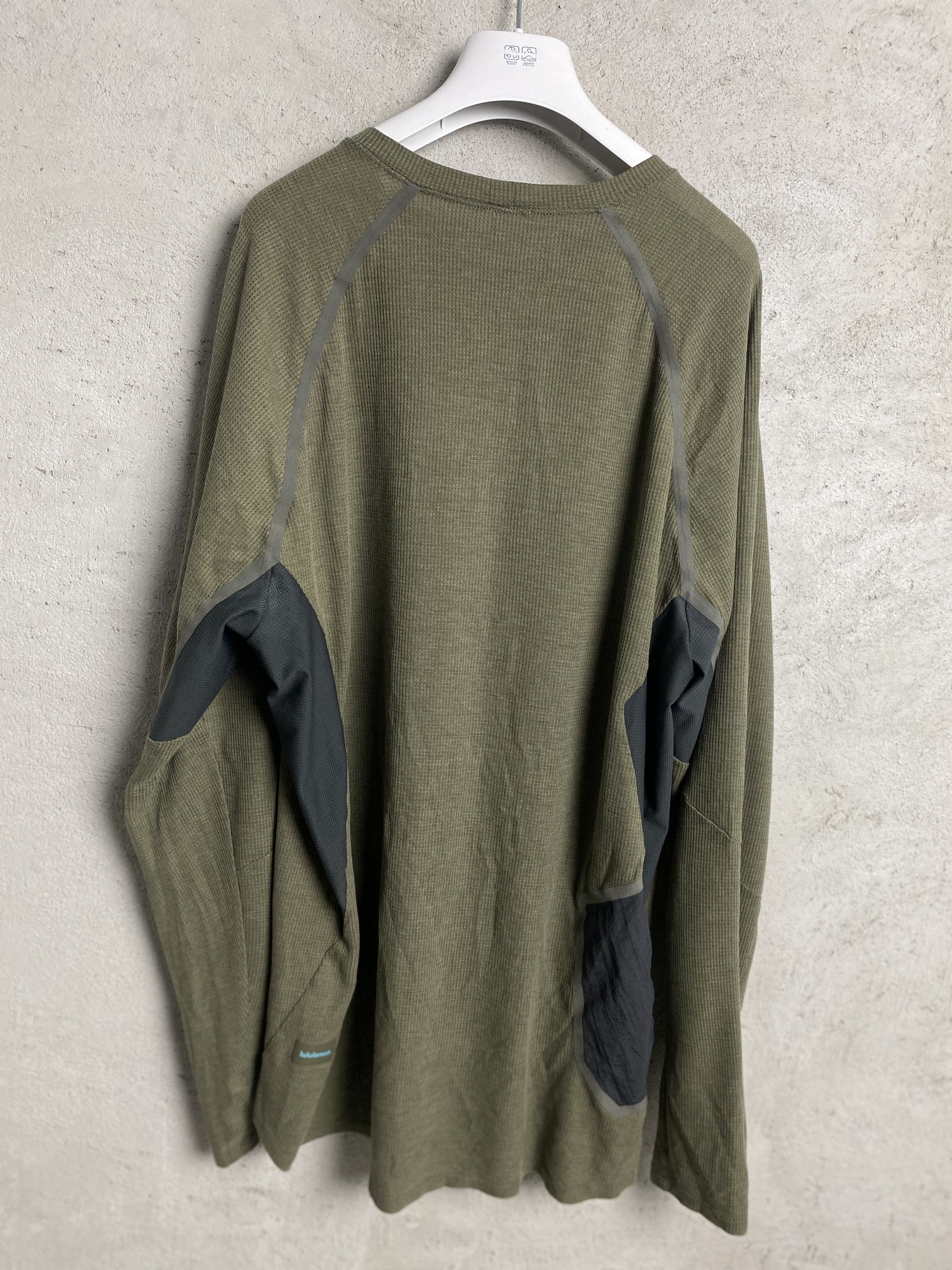 Lululemon Ventilated Hiking Long Sleeve T Shirt Tee Sport