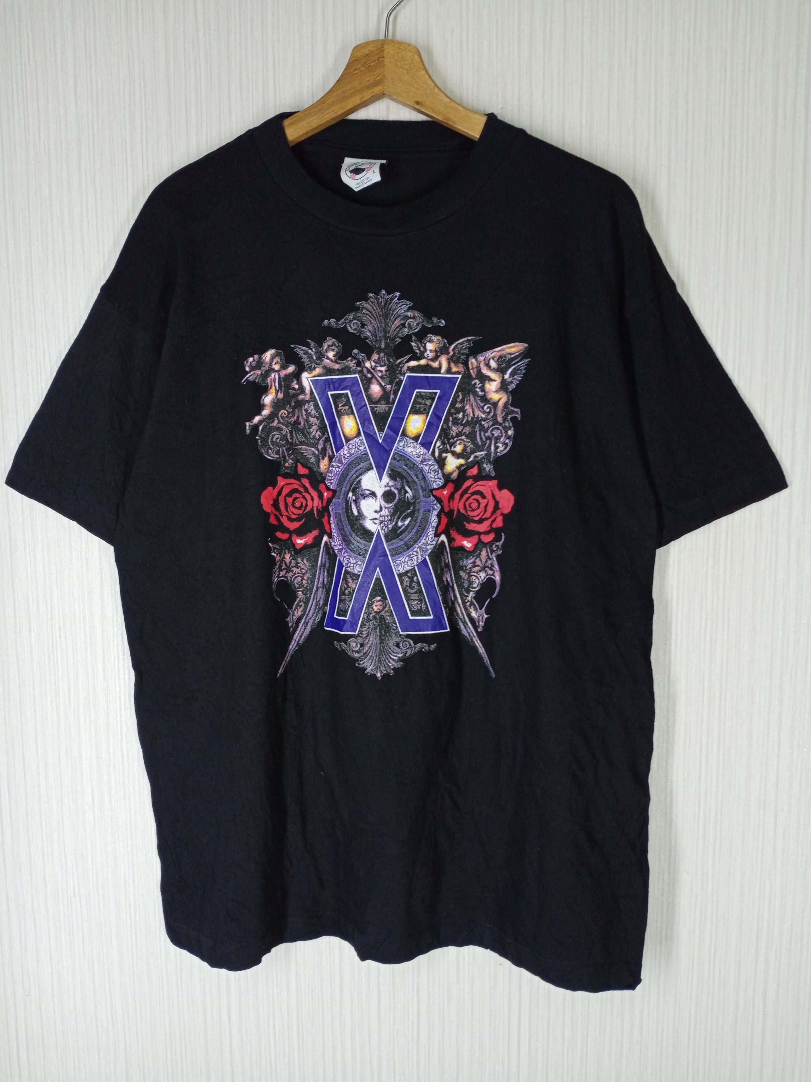 Japanese Brand Vintage 1991 Japan Rock Band X Violence In Jealousy Staff T-Shirts, Hoodie, Sweatshirt | FlexRushtees.com