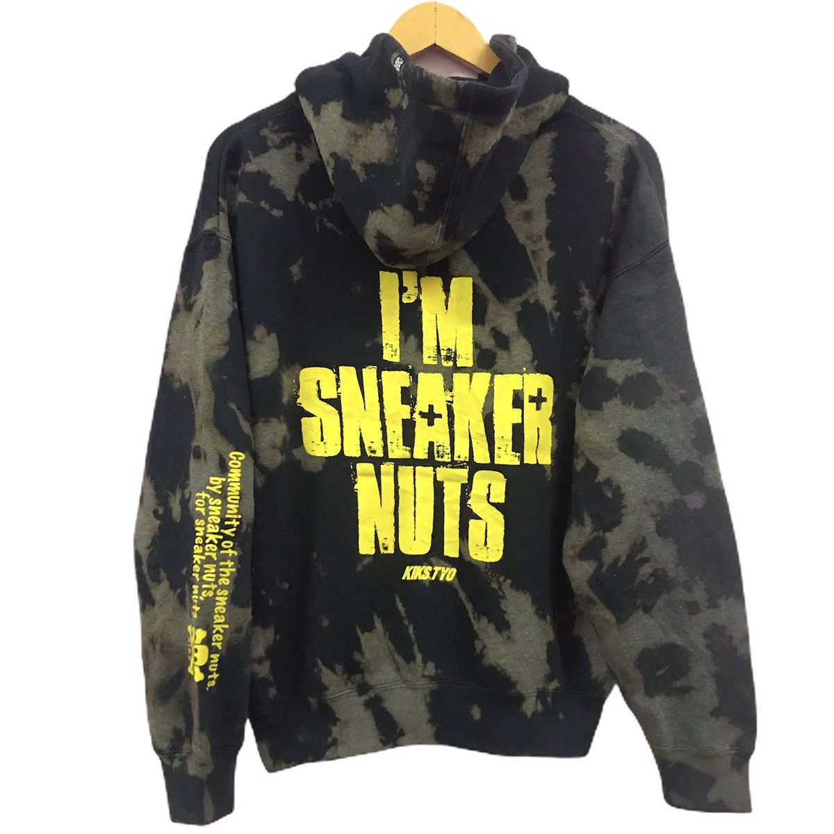 Tyo Kiks Tyo Sneakers Hoodie Bleach Custom Sun Faded