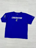 Vintage Creighton Blue Bluejays Champion Sport Tee Sz Xxl 2xl Hoodie, Sweatshirt | FlexRushtees.com
