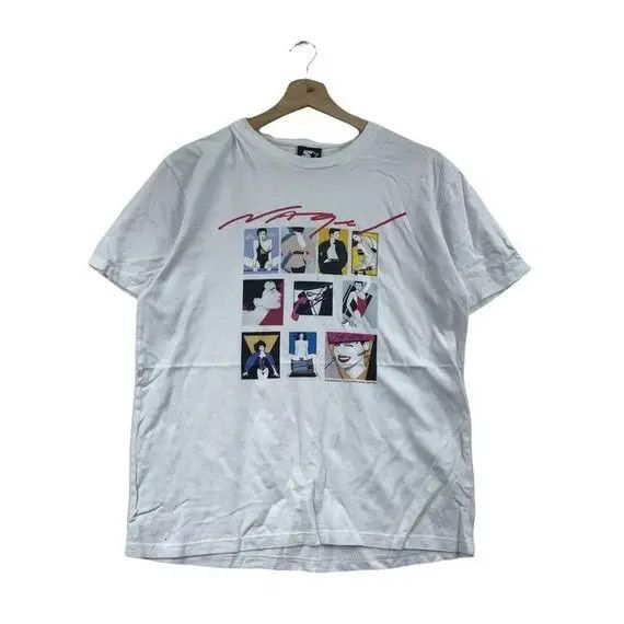 Vtg Starter Jennifer Dumas Art Nagel Tee Shirt Pleasures Now