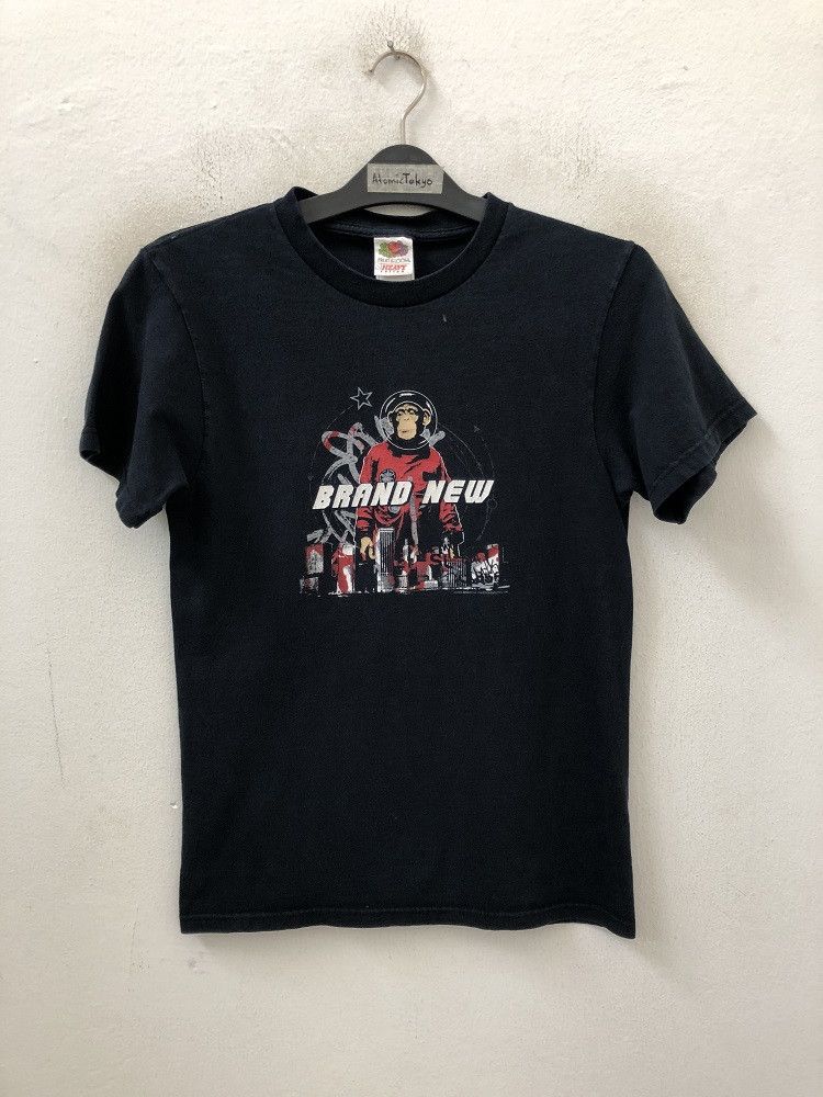 Band Tees 2003 Rock Band Brand New Astronaut Chimpanzee T Shirt