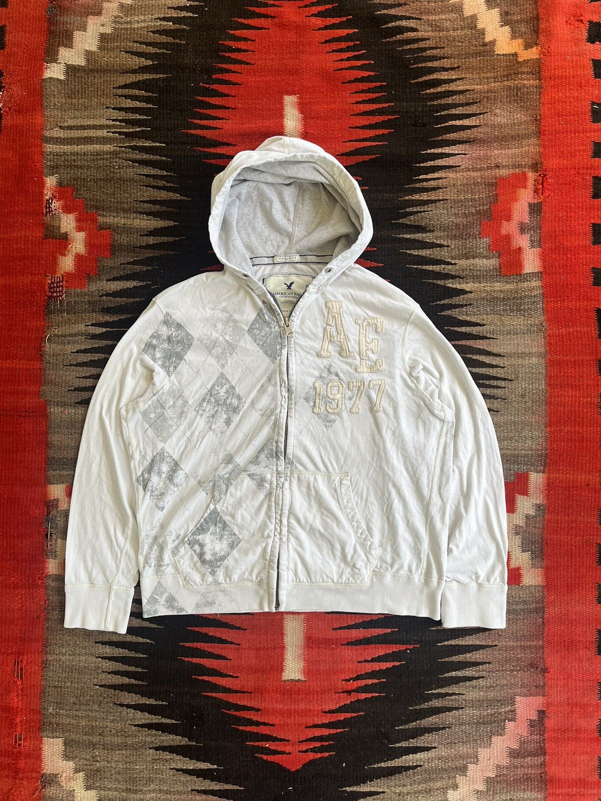 Vintage Y2k American Eagle Zip Up Hoodie