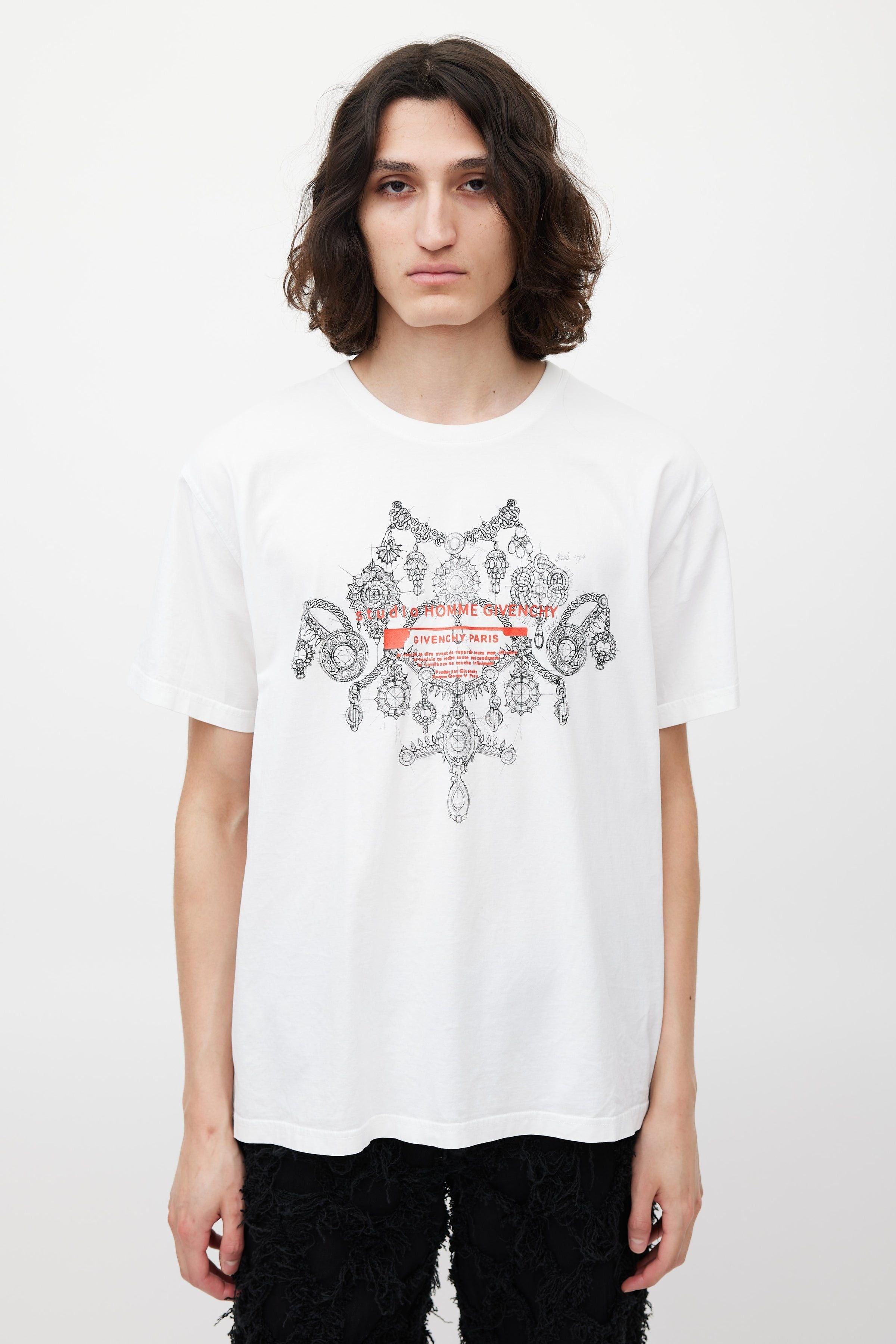 Rare Givenchy Paris Graphic Tee Men S Medium Hoodie, Sweatshirt | FlexRushtees.com