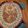 Designer Vintage Grateful Dead Tie Dye Skeleton T Shirt 1995 L Xl