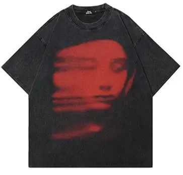 Asuka Vintage Matrix Faces Design Graphic Tees Hoodie, Sweatshirt | FlexRushtees.com