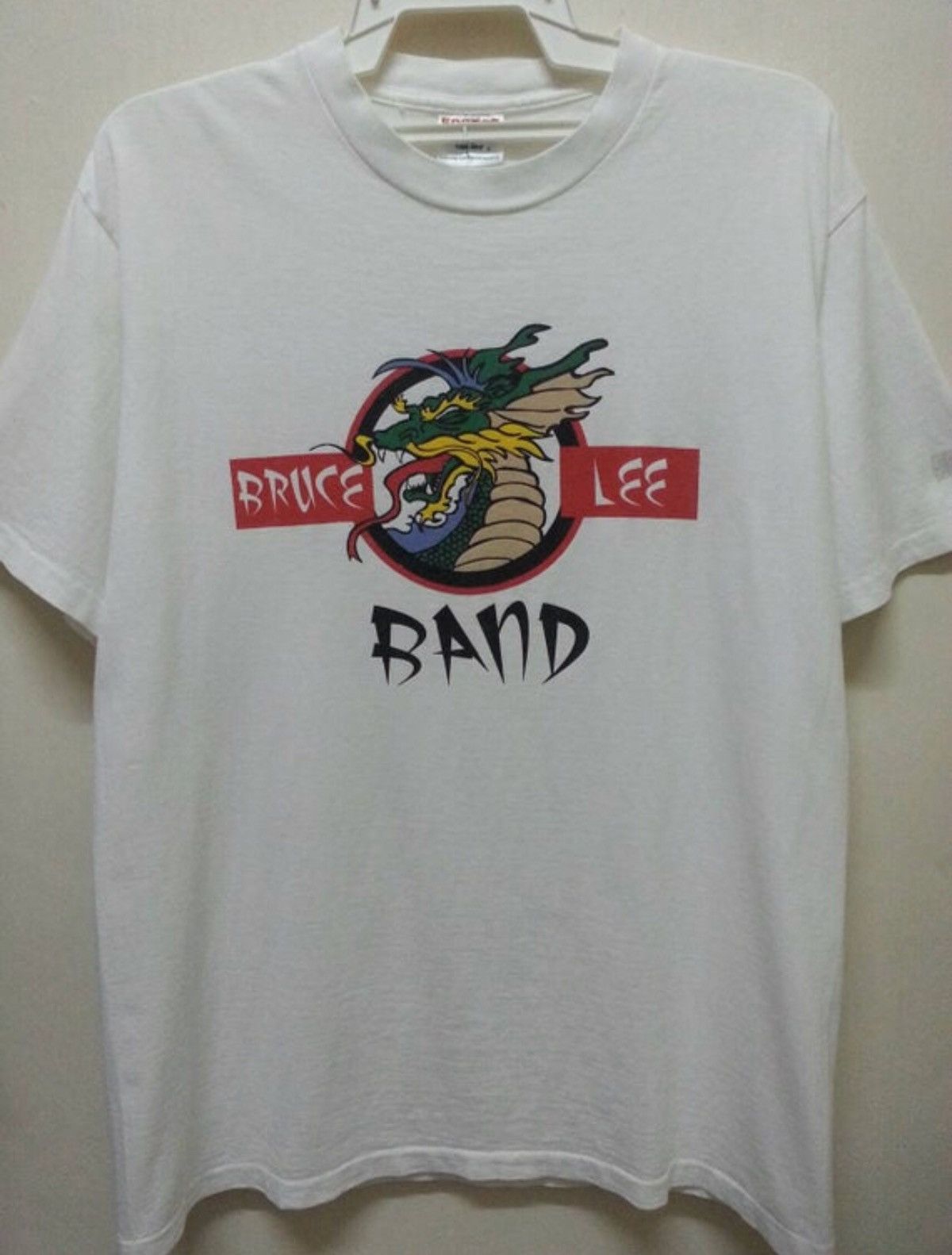Vintage 90s Bruce Lee Band Uk Ska Rock Promo Tee Hoodie, Sweatshirt | FlexRushtees.com