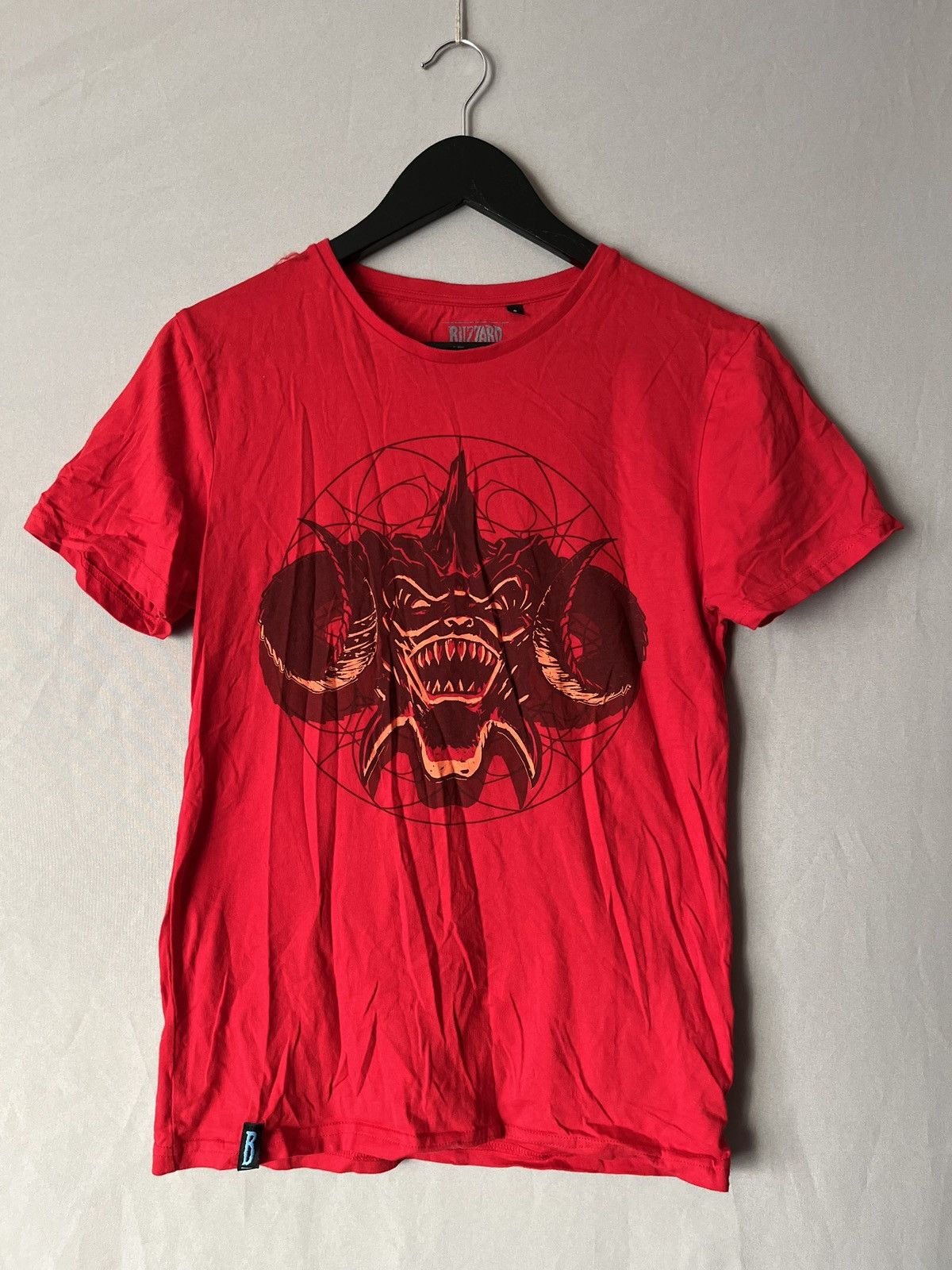 The Game Diablo Tour Of Terror Blizzard Red T Shirt