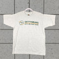 Fruit Of The Loom Vintage Gettysburg National Military Park Shirt Mens Large Gray Graphic Logo Y2k Hoodie, Sweatshirt