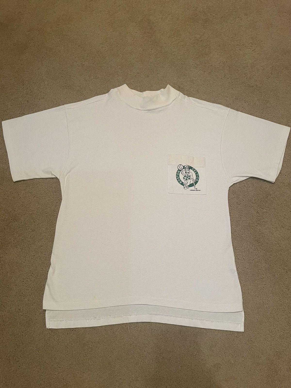 Vintage Vtg Locker Line Celtics Turtleneck Mock Xl T-Shirts, Hoodie, Sweatshirt | AU16VibeMintTees.com