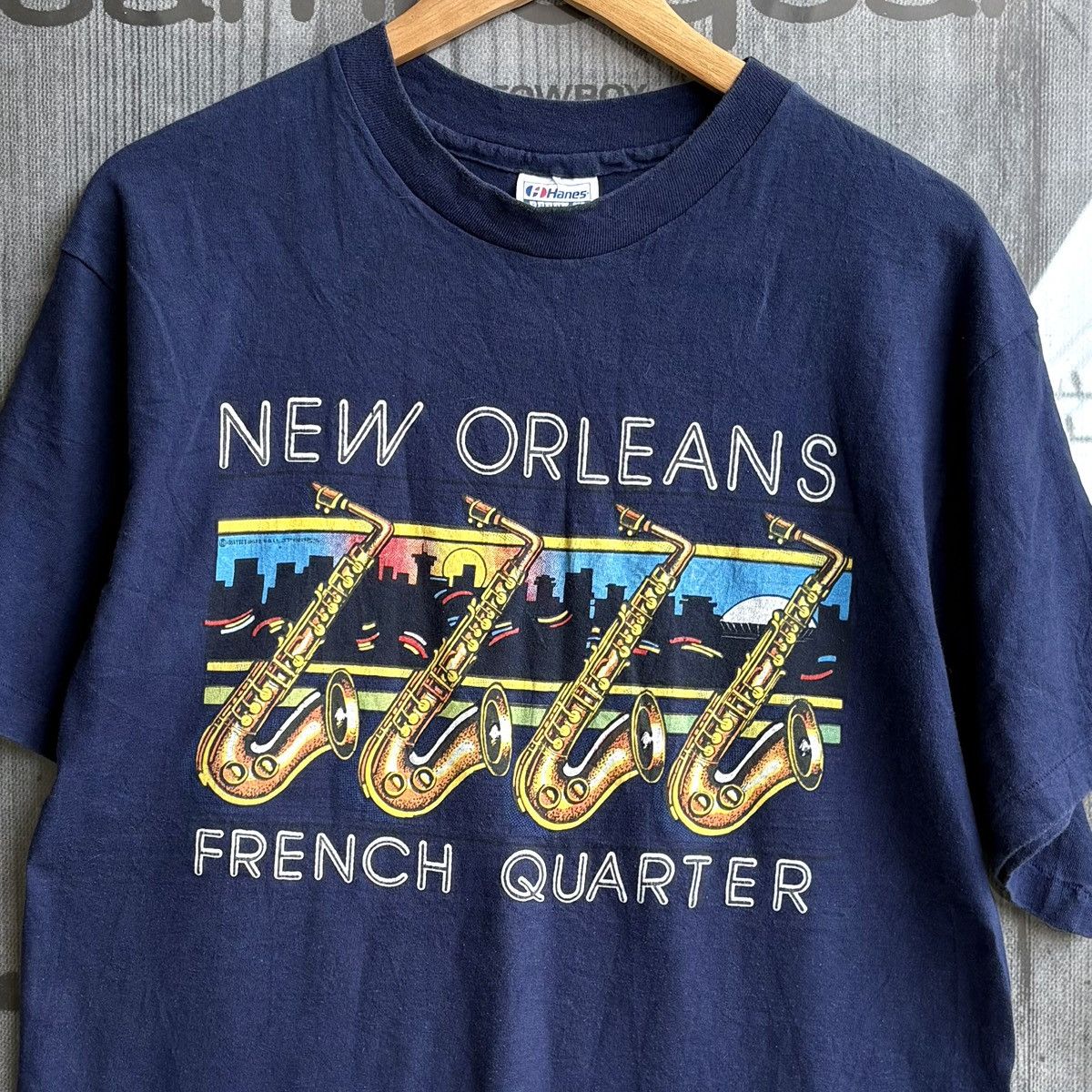 Other Vintage 90s New Orleans French Quarter T Shirt Hoodie, Sweatshirt | FlexRushtees.com
