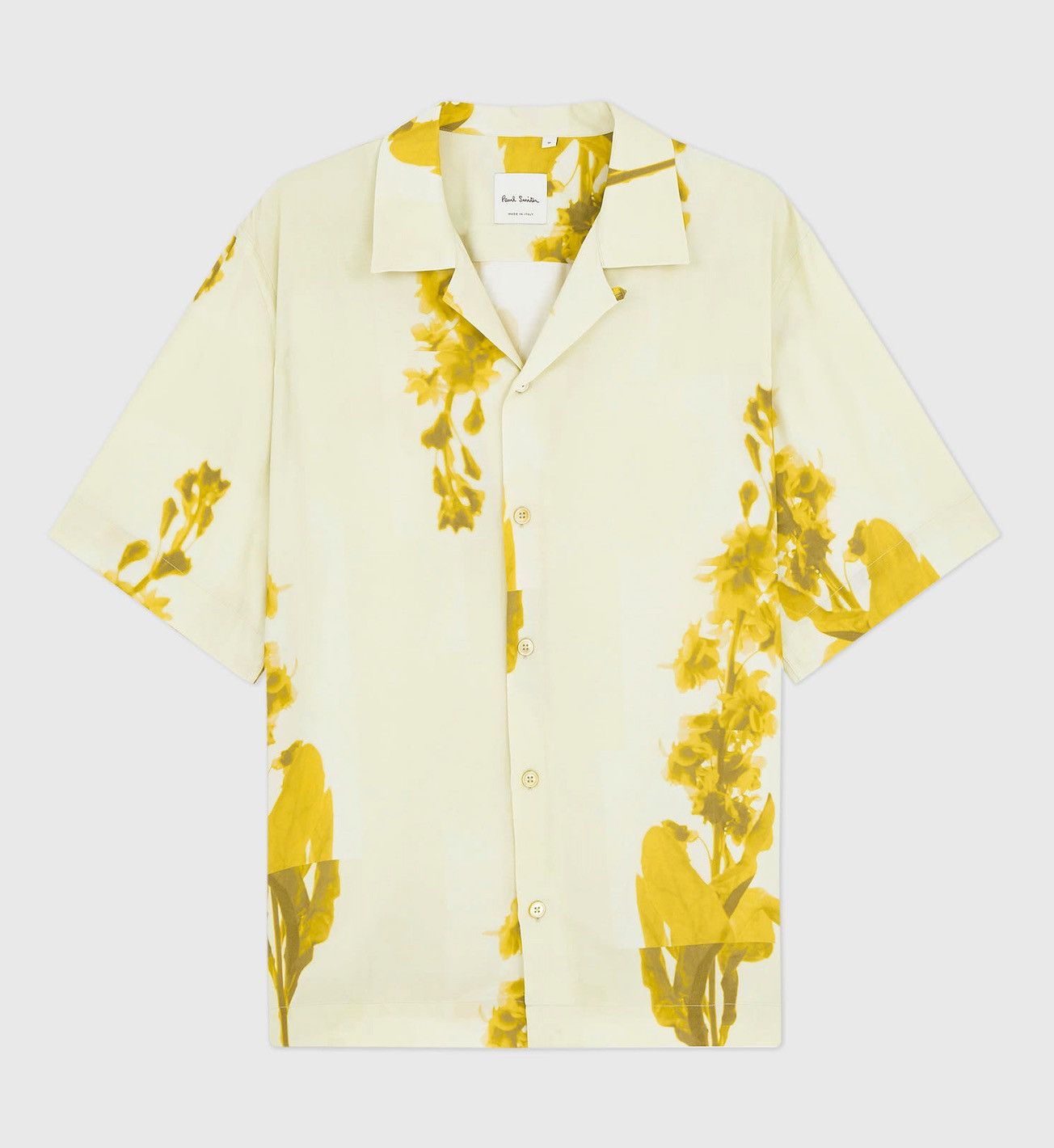 Smith Paul Smith Yellow Floral Shirt Hoodie, Sweatshirt | AU16VibeMintTees.com