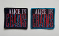 Alice In Chains Logo Rare Woven Patch T-Shirts, Hoodie, Sweatshirt | AU16VibeMintTees.com