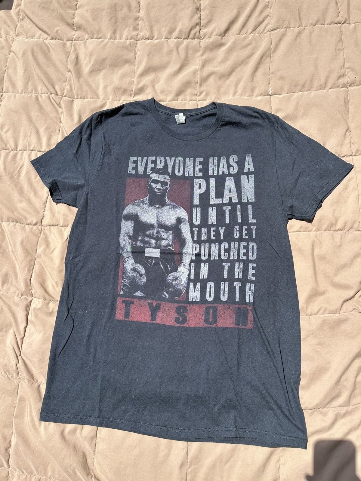 Vintage Y2k Mike Tyson Everyone Has A Plan Tee Shirt Hoodie, Sweatshirt | FlexRushtees.com