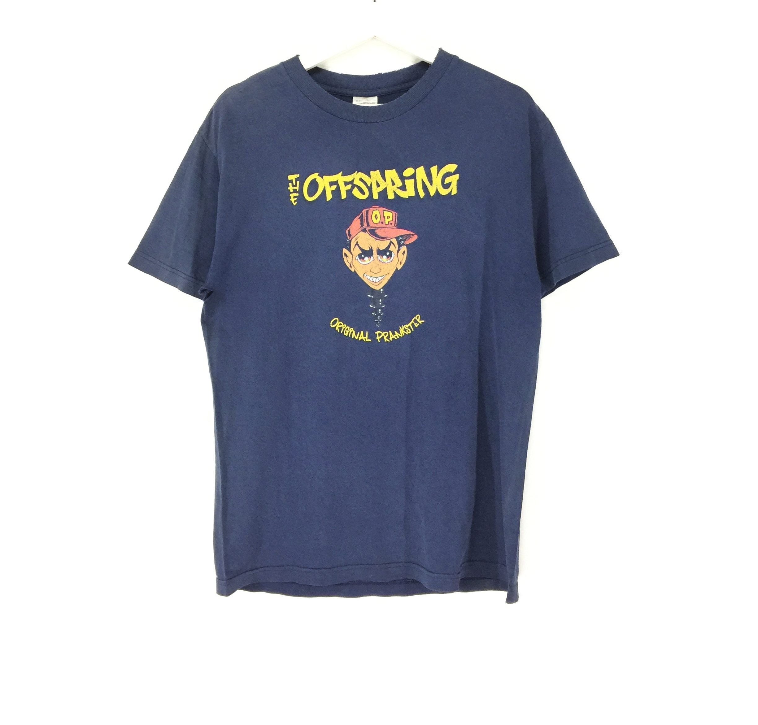 Vintage 90s The Offspring Original Prankster Distressed Tshirt Hoodie, Sweatshirt | FlexRushtees.com