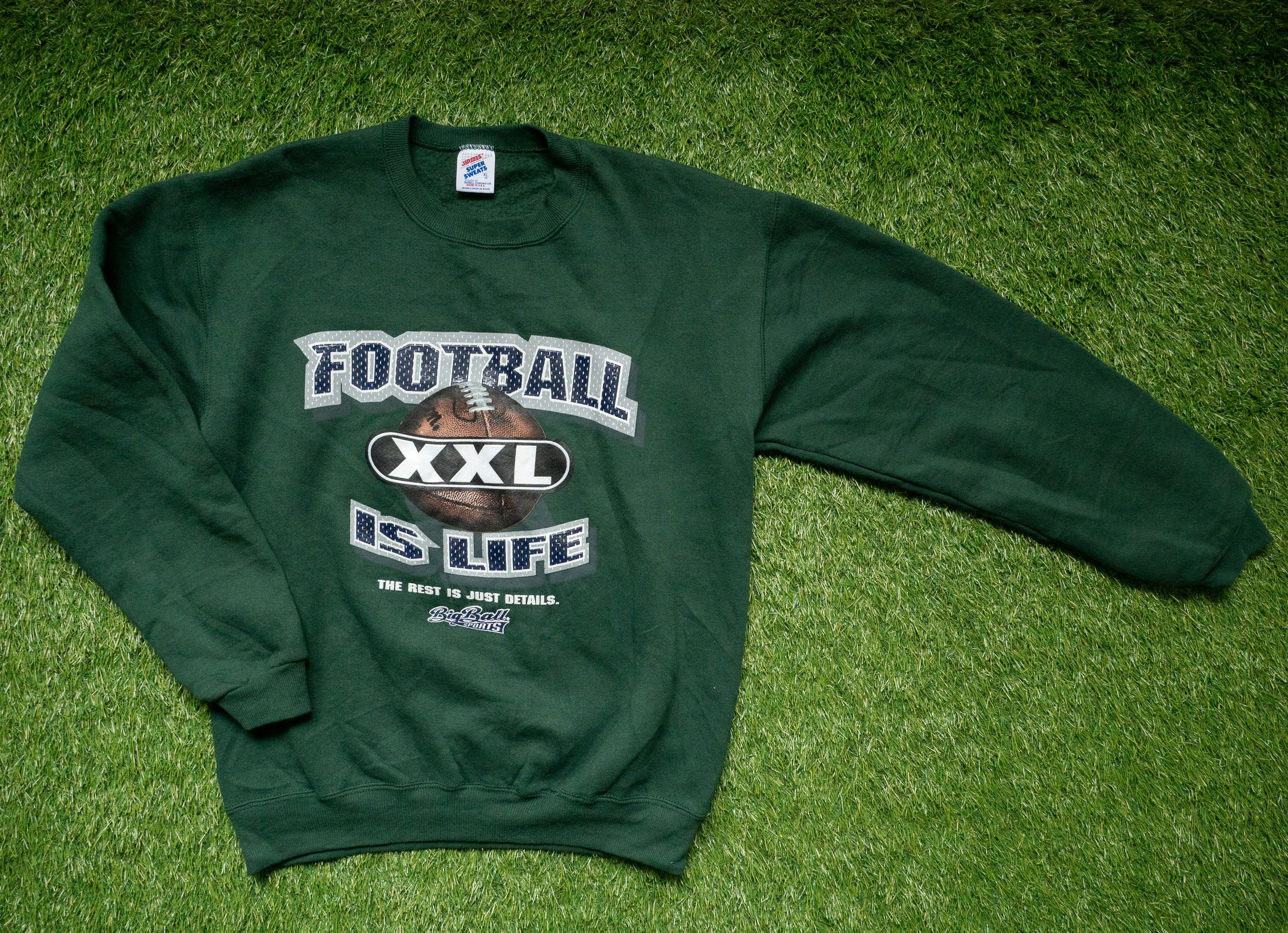 Vintage 90s Jerzees American Football Sweatshirt Crewneck