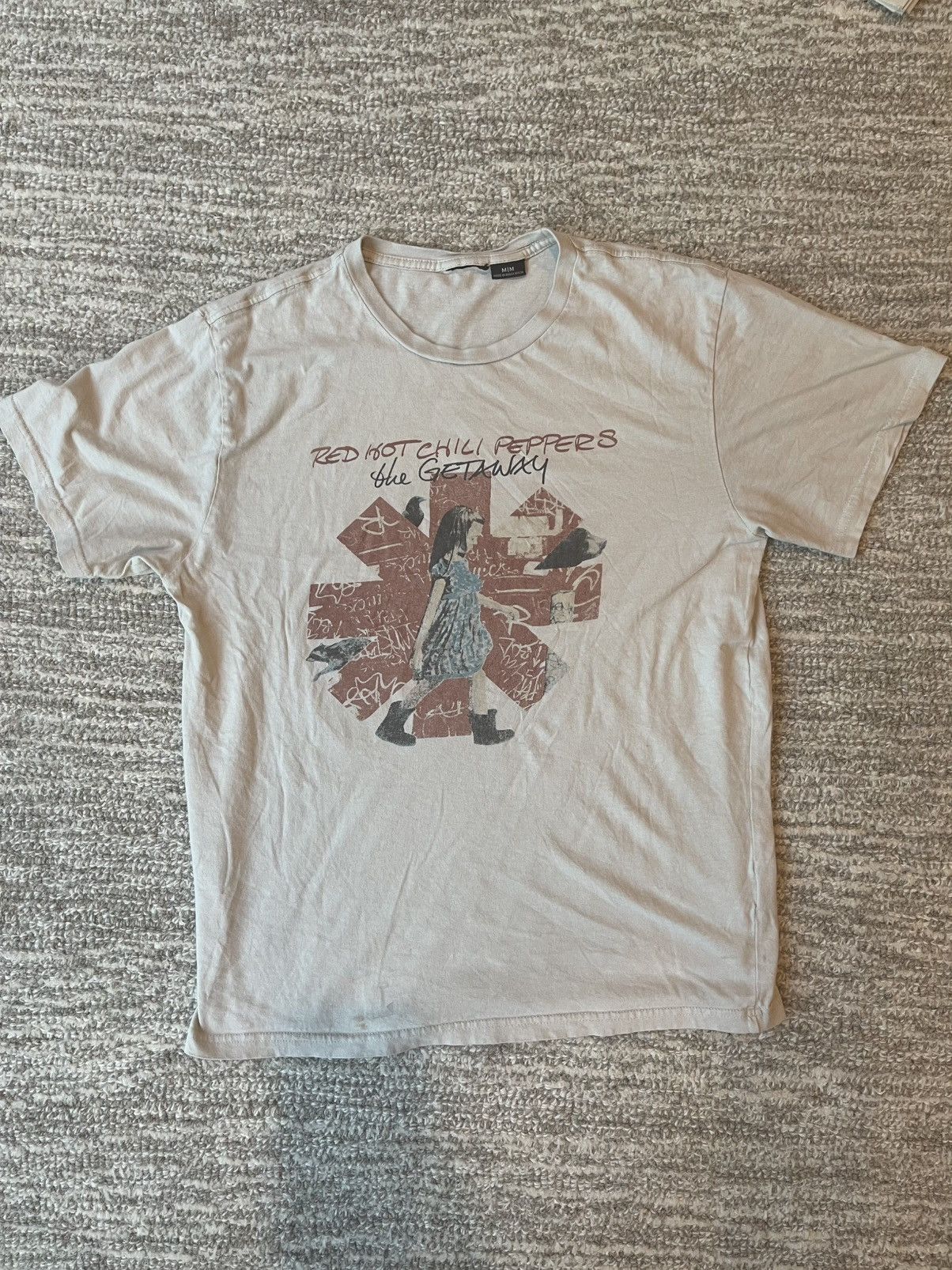 Topic Red Hot Chili Peppers The Getaway 2016 T Shirt Beige Hoodie, Sweatshirt | FlexRushtees.com