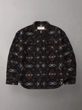Flat Head The Flat Head Navajo Print Shirt Black