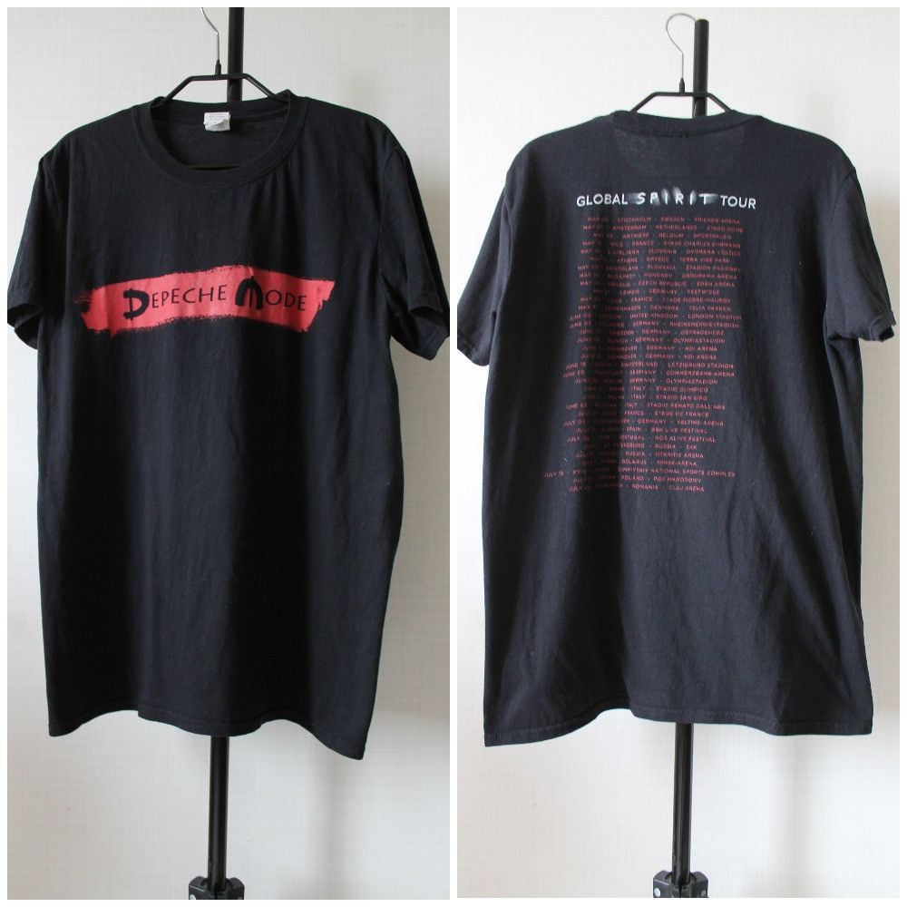 Band Tees Depeche Mode Global Spirit Tour Band Tee Rock Hoodie, Sweatshirt | FlexRushtees.com