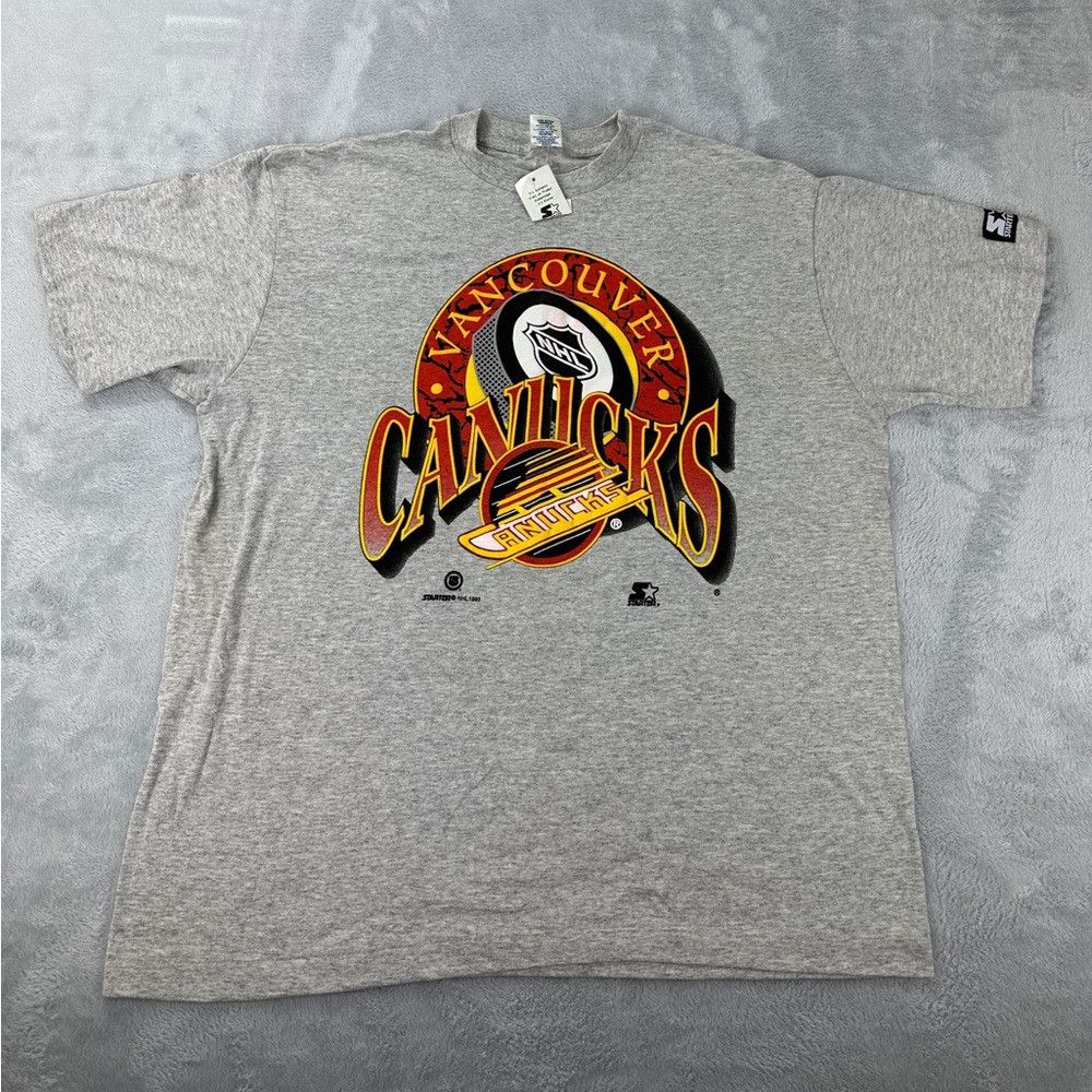 Starter Canucks Vintage T Shirt Men S Size Xl