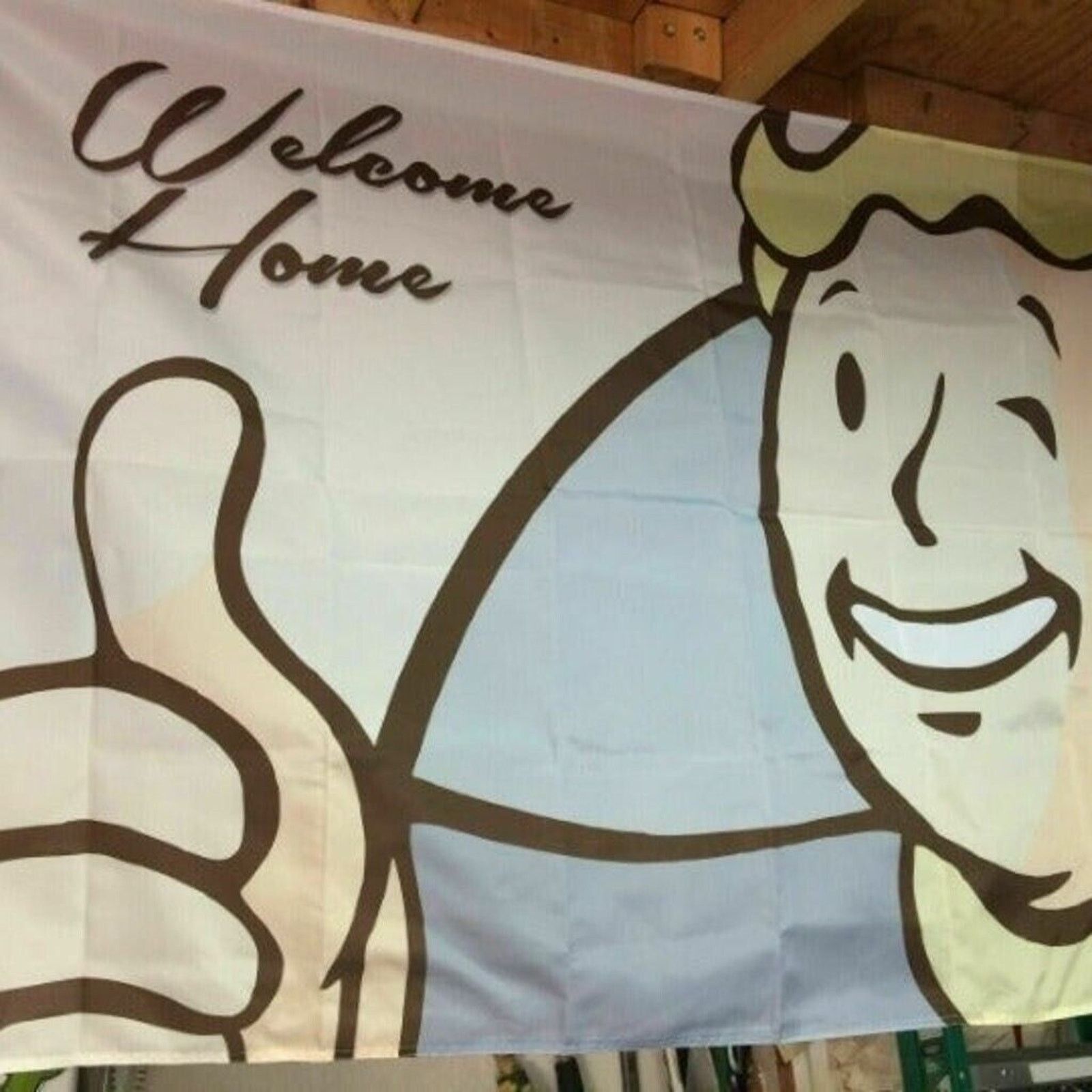 Other Fallout 4 Pip Boy 5ft Flag Banner Poster Welcome Home T-Shirts, Hoodie, Sweatshirt | AU16VibeMintTees.com
