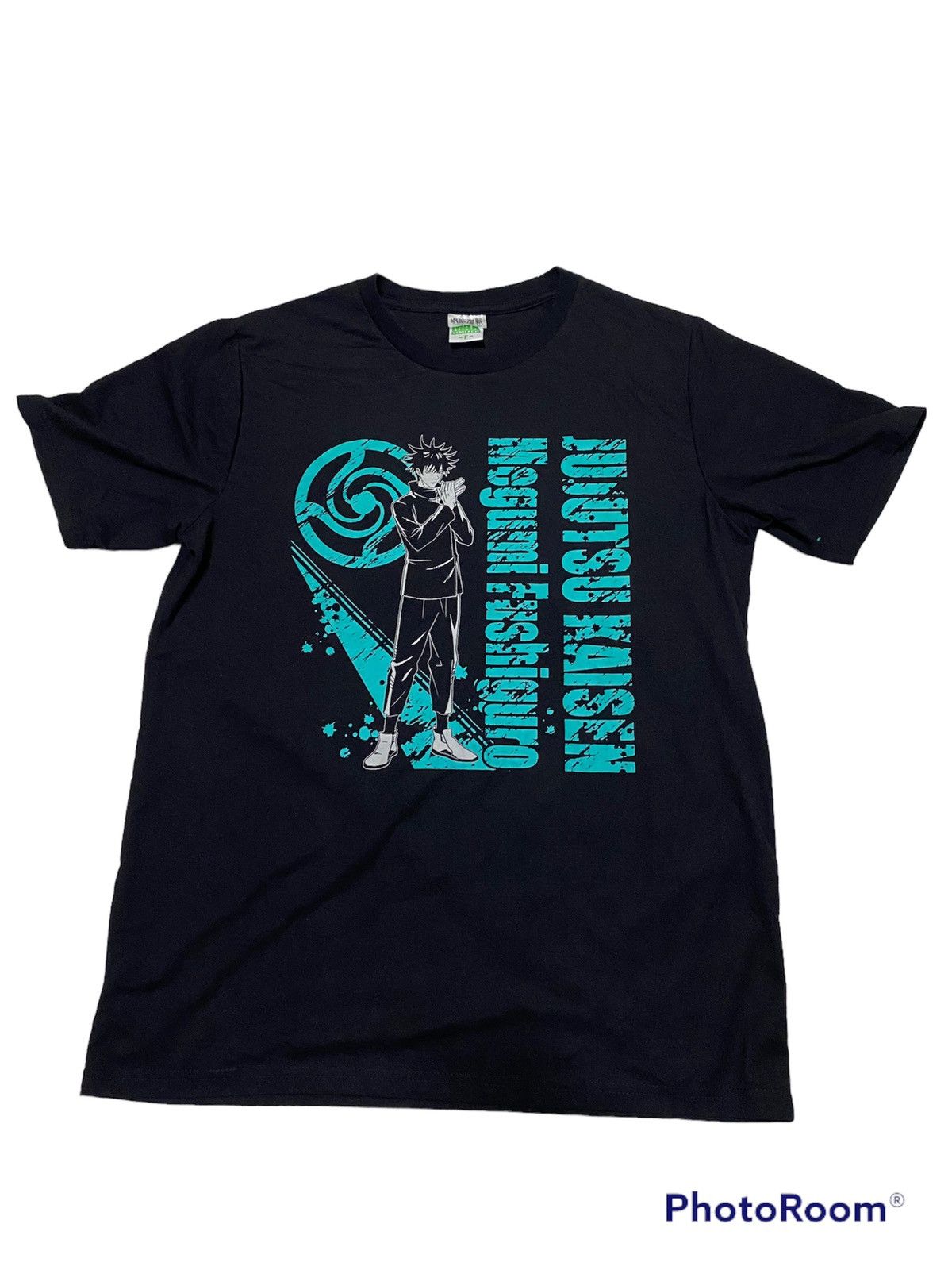 Japanese Brand X Vintage Anime Jujutsu Kaisen Characters Megumi Fushiguro Shirt