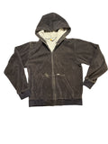Vintage Carhartt Velour Zip Up Hoodie