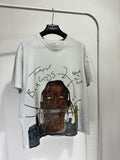 Rap Tees Travis Scott Cactus Printed T Shirt Logo Tee Hoodie, Sweatshirt | FlexRushtees.com