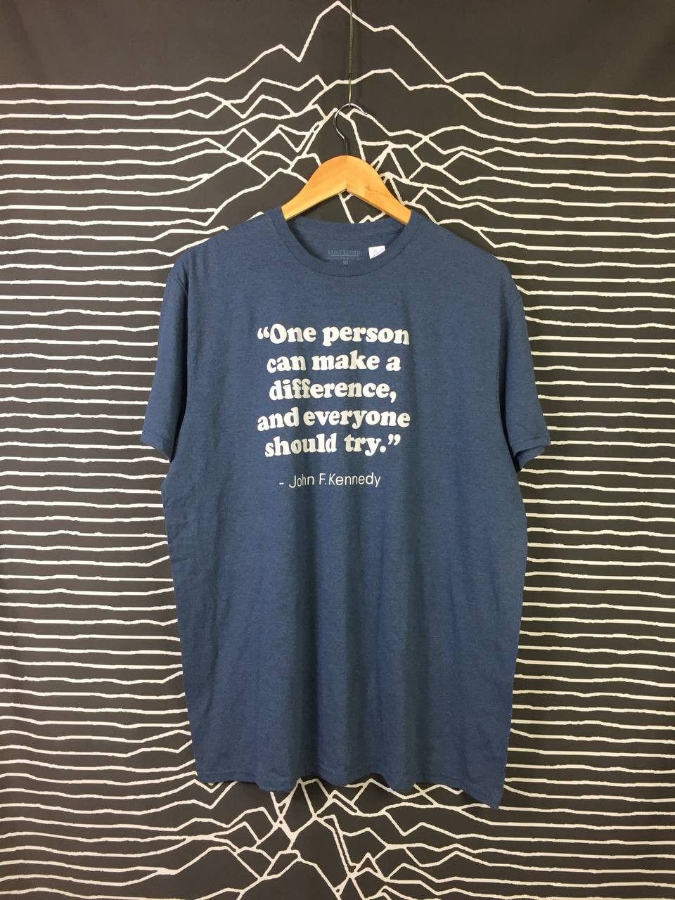 Vintage Vtg John F Kennedy Statement Quote Tee Hoodie, Sweatshirt | FlexRushtees.com