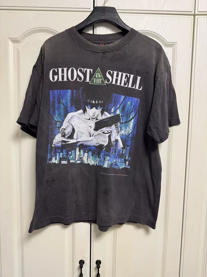 Michael Saint Michael Ghost In The Shell Jointly Destroyed Old Sho T-Shirts, Hoodie, Sweatshirt | FlexRushtees.com