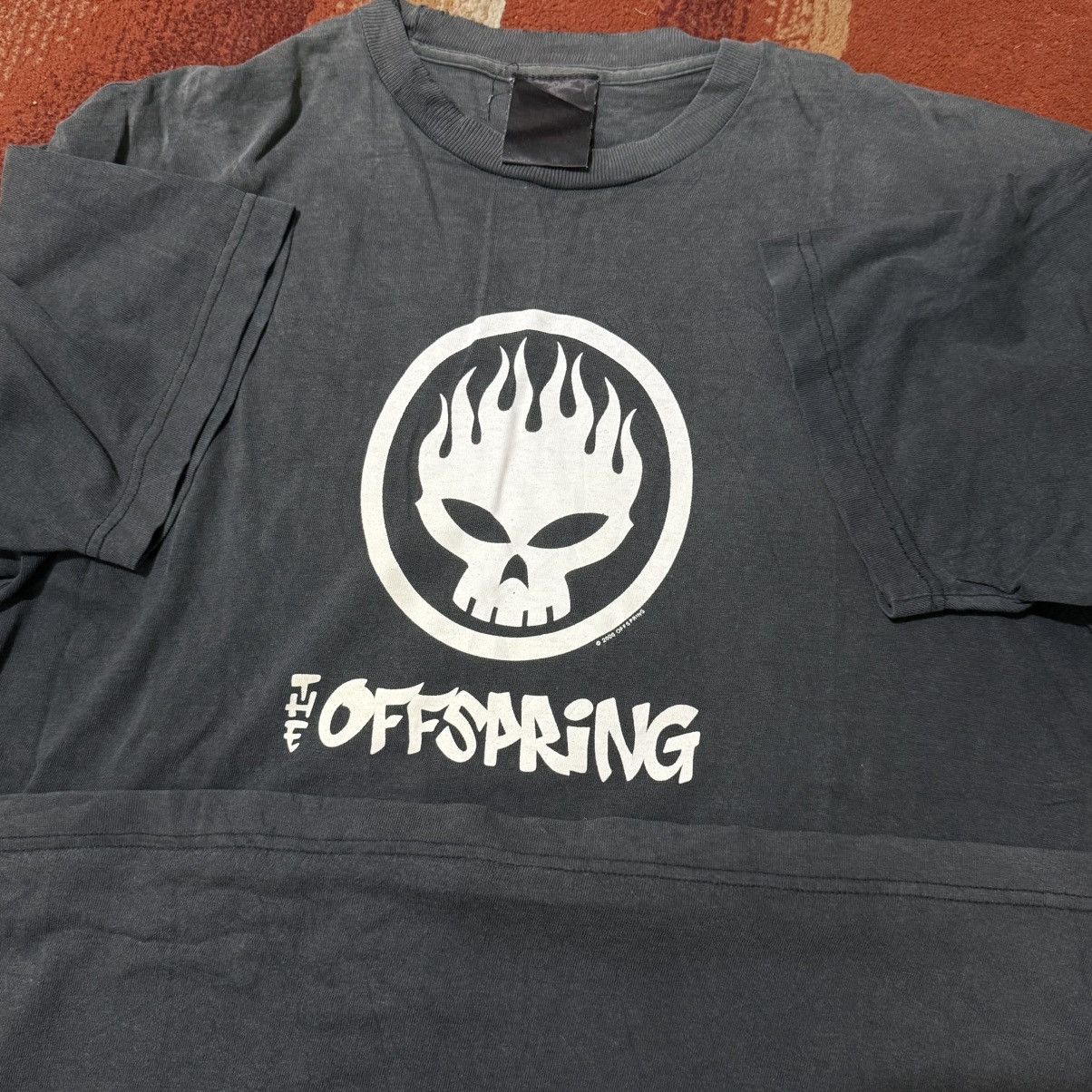 Band Tees Vintage The Offspring 2000 Faded Hoodie, Sweatshirt | FlexRushtees.com