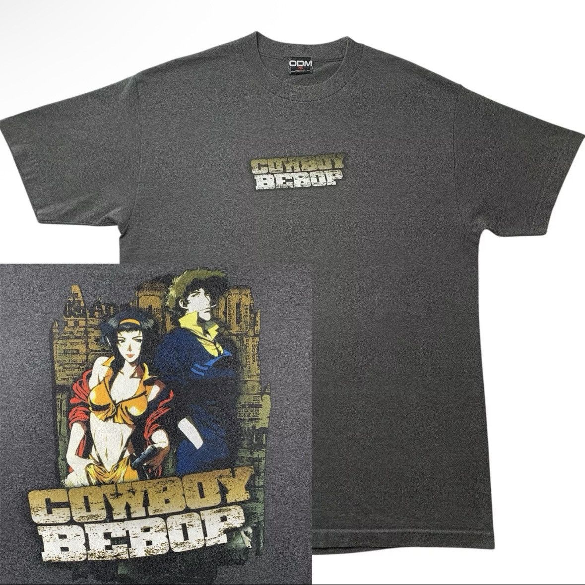 Vintage Cowboy Bebop Anime T Shirt Mens Size Large Odm 90s