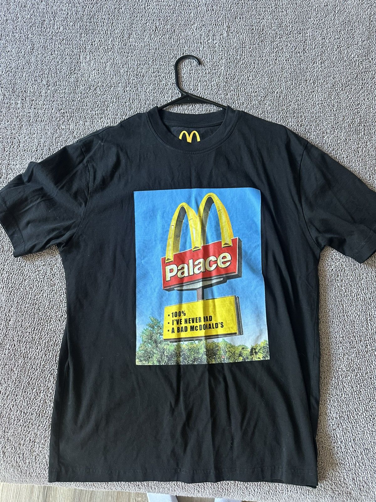 Palace Mcdonalds T Shirt Hoodie, Sweatshirt | FlexRushtees.com