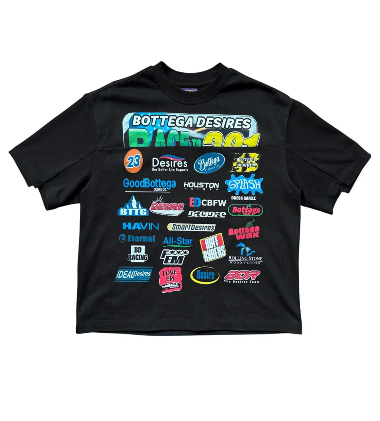 Other Bottega Desires Race Tee Black Hoodie, Sweatshirt | FlexRushtees.com