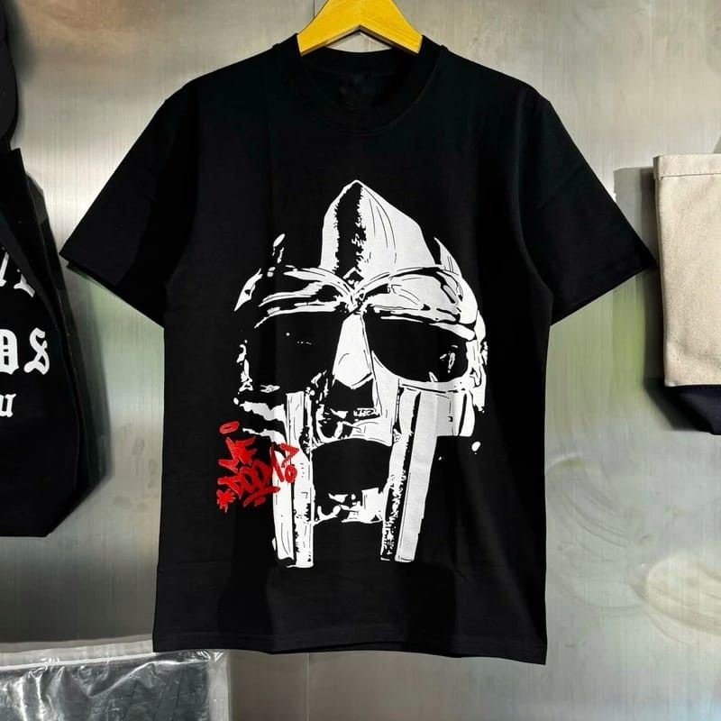 Rap Tees Mf Doom Black Tees