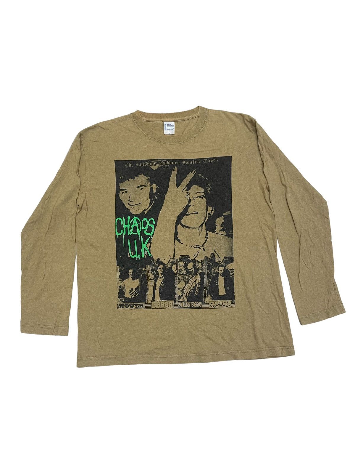 Vintage Y2k Chaos U K Punks Longsleeve T Shirt Hoodie, Sweatshirt | FlexRushtees.com
