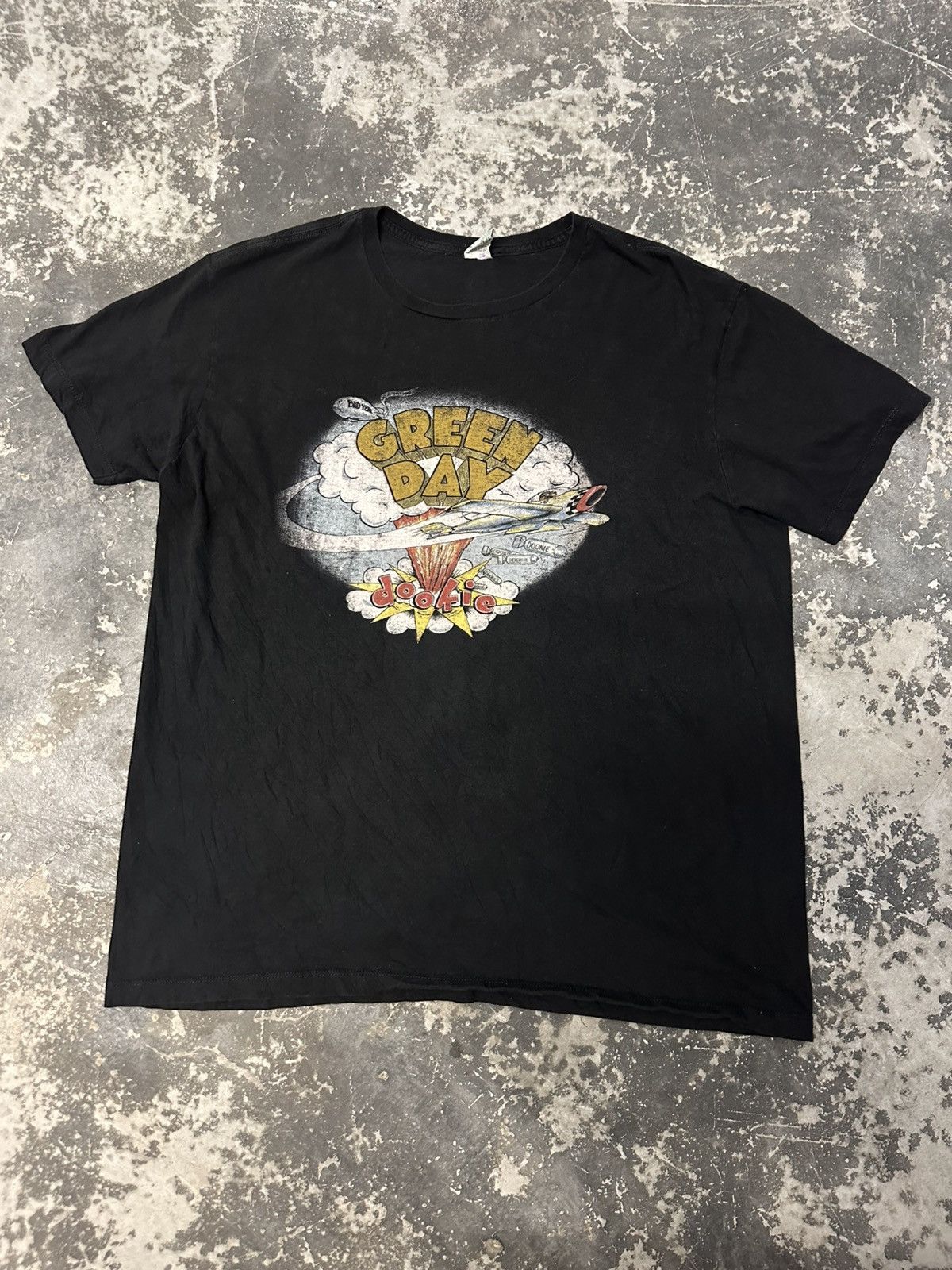 Vintage 90s Green Day Dookie Album T Shirt Band Hoodie, Sweatshirt | FlexRushtees.com