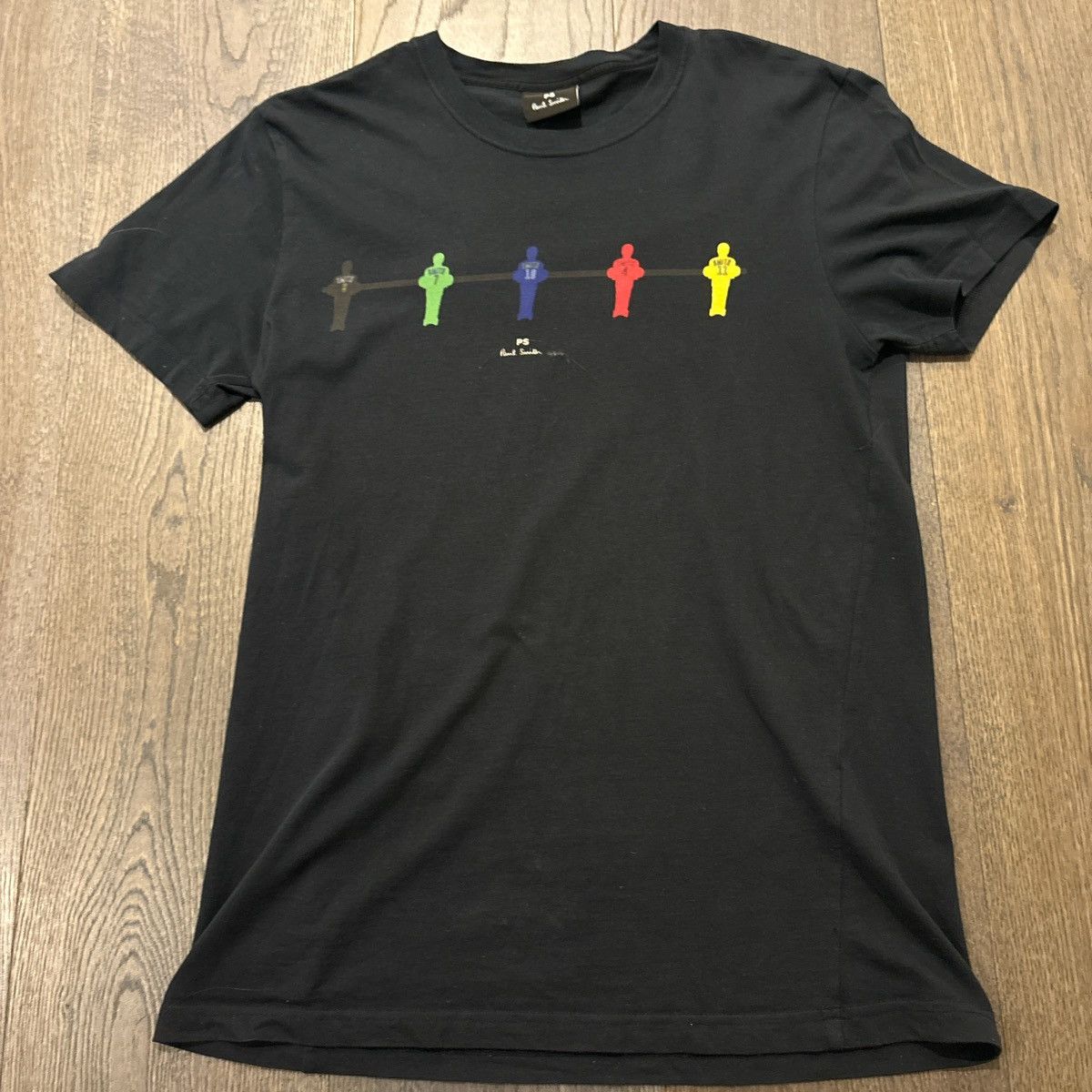 Smith Ps Paul Smith Navy Blue Foosball T Shirt Hoodie, Sweatshirt | FlexRushtees.com