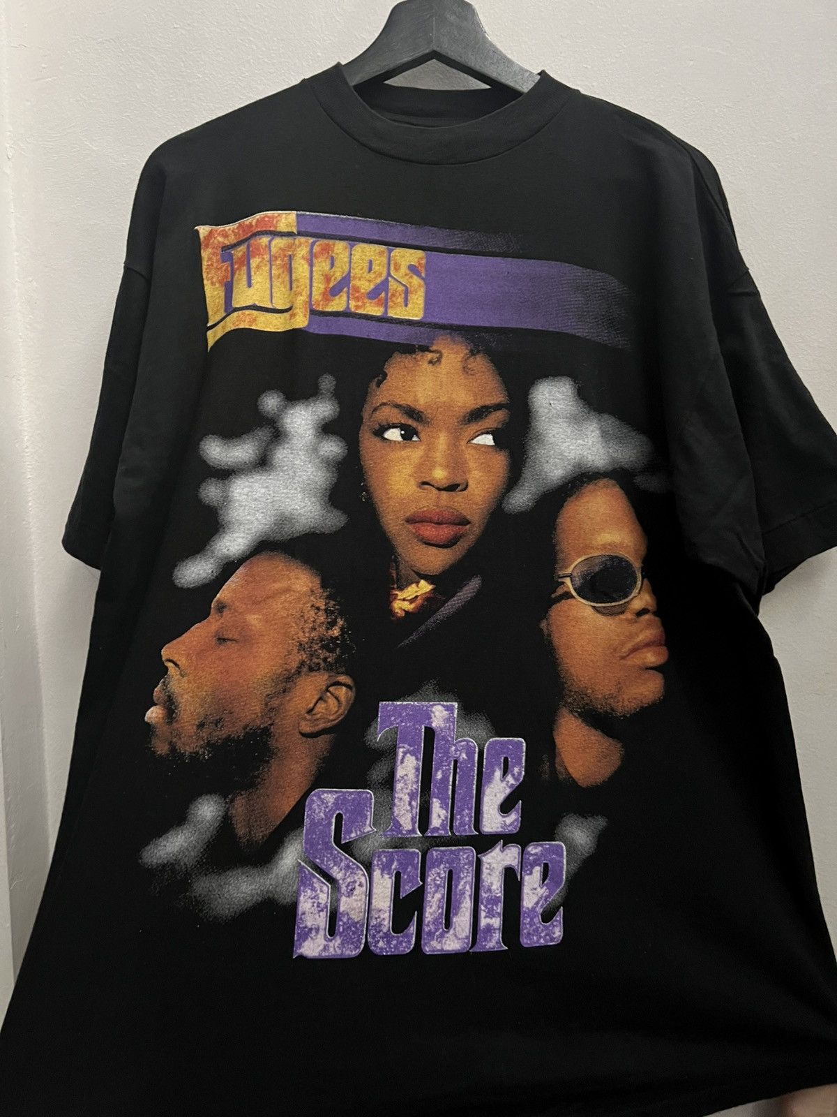 Rap Tees X Vintage Vintage 90s Fugees Killing Me Softly Rap Tee Deadstock Hoodie, Sweatshirt | FlexRushtees.com