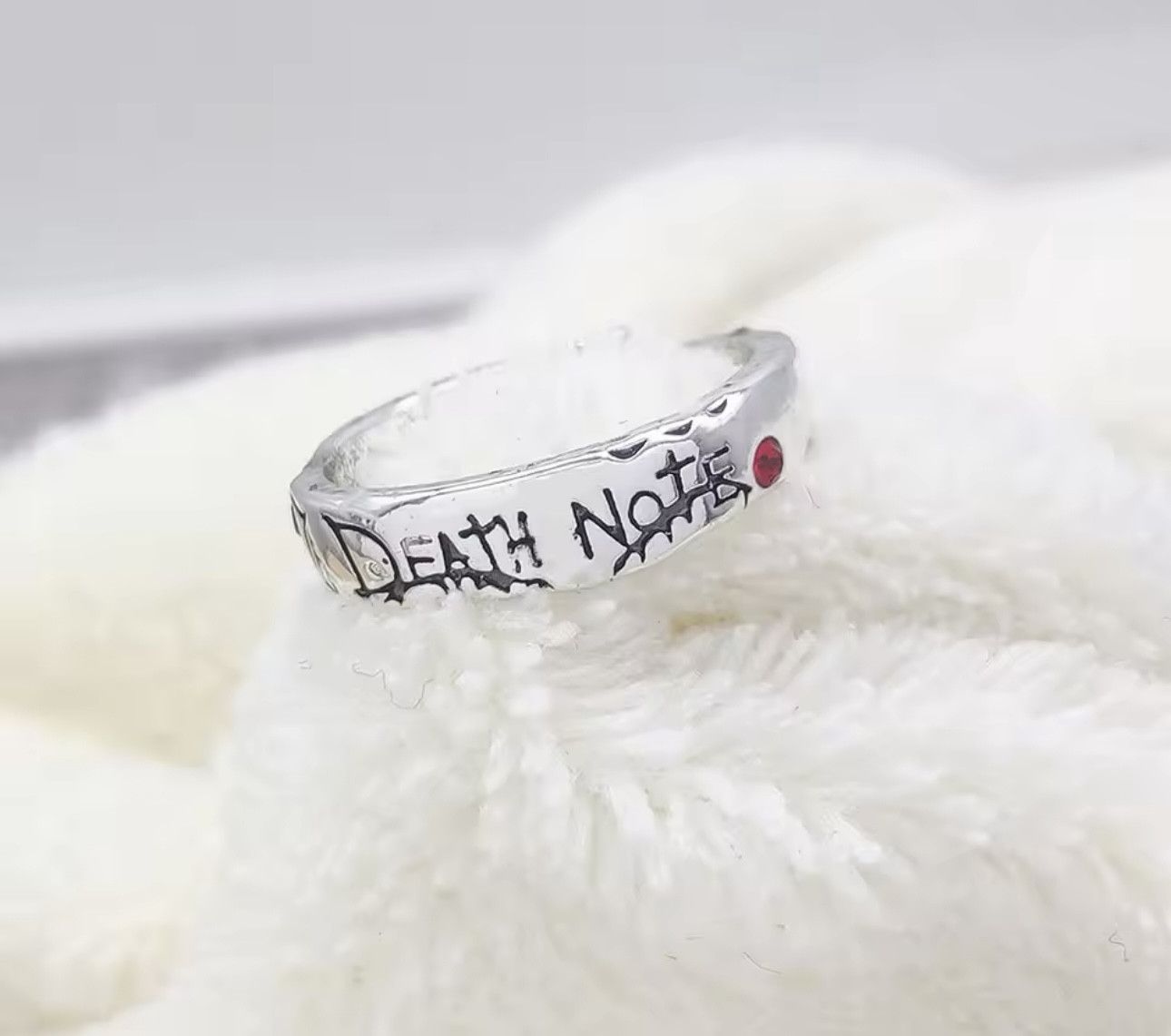 Vintage Anime Death Note Alloy Rings