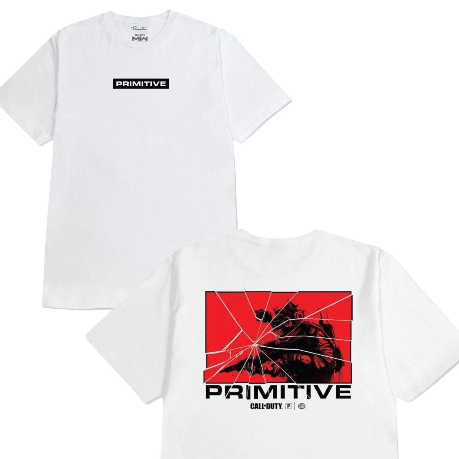New Primitive Call Of Duty Movie T Shirt Men S Large Tee Nwt