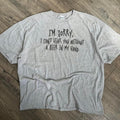 Vintage I M Sorry My Beer Drinking Comedy Quote Shirt Hoodie, Sweatshirt | FlexRushtees.com