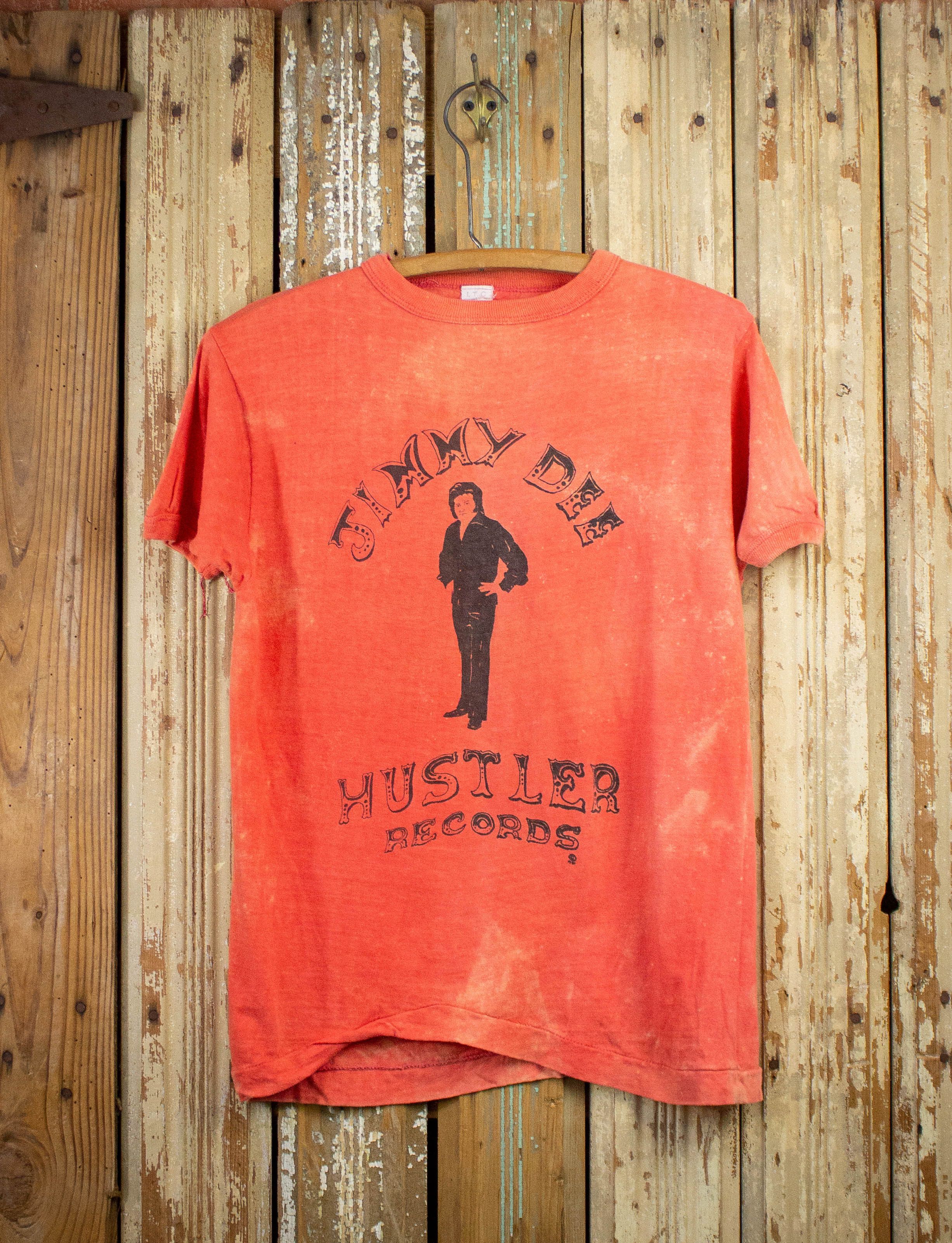 Vintage Jimmy Dee Hustler Records Promo T Shirt 70s